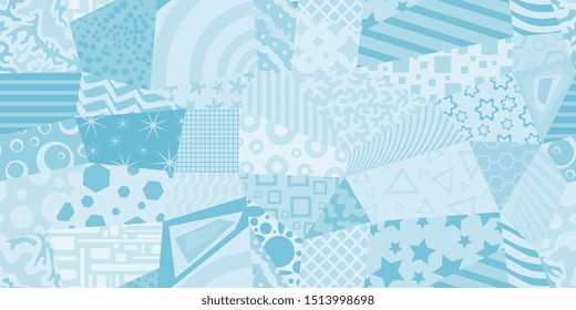 Seamless vector texture. Abstract background. Seamless background. Scattered squares. Squares. Duplicate elements. Square shapes. Vector graphics