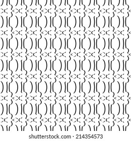Seamless vector texture with abstract elements