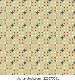 Seamless vector texture with abstract elements