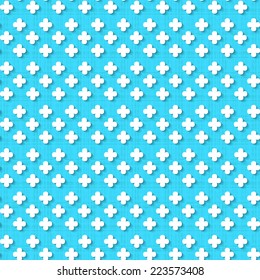 Seamless vector texture with abstract elements