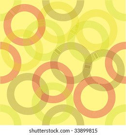 Seamless vector texture with circles