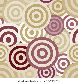Seamless vector texture with circles