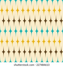 Seamless vector texture with color elements