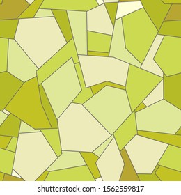 seamless vector texture of golden glass mosaic