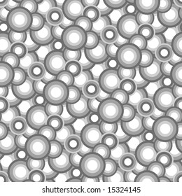 Seamless vector texture with grey balls