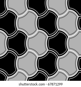 Seamless vector texture with grey tiles