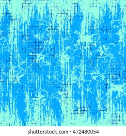 Seamless vector texture. Grunge background with attrition, cracks and ambrosia. Old style vintage design. Graphic illustration. Series of Grunge Old Seamless Patterns.