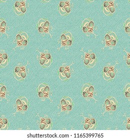 Seamless vector texture, japanese style