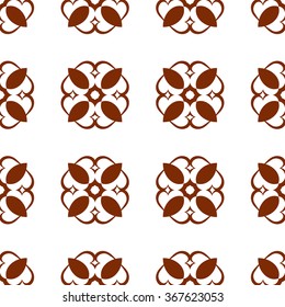 Seamless vector texture of lines and elements of geometric shapes.