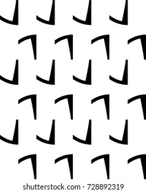 Seamless vector texture of lines and pieces of geometric shapes.