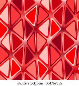 Seamless vector texture with red garnet tiles