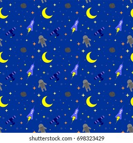 seamless vector texture sky