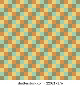 Seamless vector texture with square elements