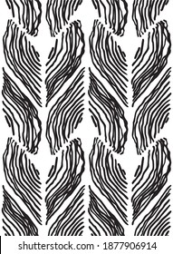 Seamless vector tiles pattern with hand drawn geometric elements