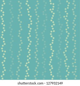 Seamless vector  tiny flower pattern background
