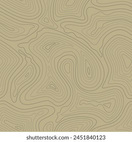  Seamless vector topographic map background line