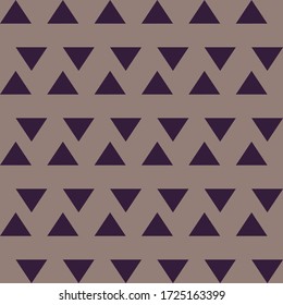 Seamless vector. Triangles ornament. Geometrical backdrop. Triangular shapes pattern. Geometric figures background. Polygons motif. Digital paper, textile print, web design, abstract wallpaper.
