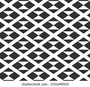Seamless vector triangles pattern. Repeat checkered pattern. 10 eps design for fabric, textile, wrapping, cover etc.
