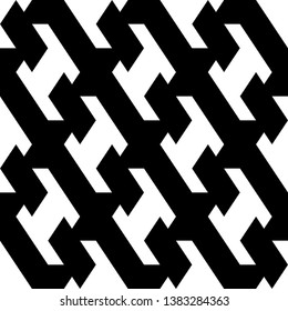 Seamless vector. Tribal pattern. Simple shapes wallpaper. Geometric image. Folk background. Ethnic motif.Figures ornament. Digital paper, textile print, abstract backdrop.