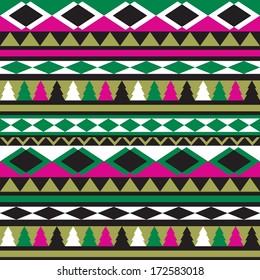 Seamless vector tribal texture. Tribal vector pattern. Colorful ethnic striped pattern. Geometric borders. Traditional ornament. Hand drawn abstract backdrop. Wallpaper for pattern fills, web page