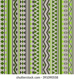 Seamless vector tribal texture pattern. Vector stripes pattern. Vintage ethnic seamless backdrop.