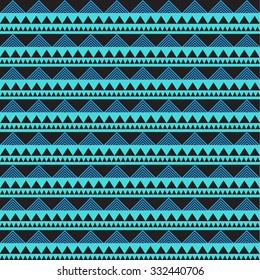 Seamless vector tribal texture. Tribal seamless texture. Vintage ethnic seamless backdrop. Boho stripes. Striped vintage boho fashion style pattern background with tribal shape elements.