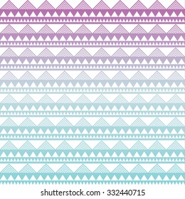 Seamless vector tribal texture. Tribal seamless texture. Vintage ethnic seamless backdrop. Boho stripes. Striped vintage boho fashion style pattern background with tribal shape elements.