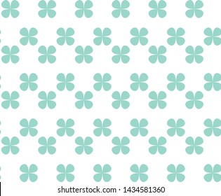 Seamless vector turquoise abstract pattern. Repeat abstract elements background 10 eps. For design, fabric, textile, web, wrapping, cover, packaging design.