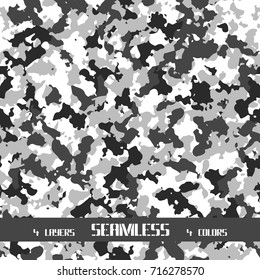 seamless vector urban camouflage