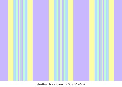 Seamless vector vertical of fabric texture stripe with a background lines pattern textile in light and lime colors.