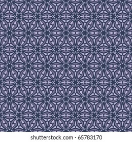 seamless vector with violet snowflakes. Vector illustration