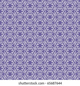 seamless vector with violet snowflakes on white background. Vector illustration