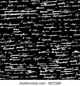 Seamless vector wallpaper. Based on the manuscript of XIX century