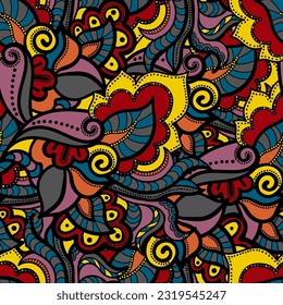 fondo de pantalla transparente en colores brillantes con un contorno negro grueso. patrón de fondo abstracto