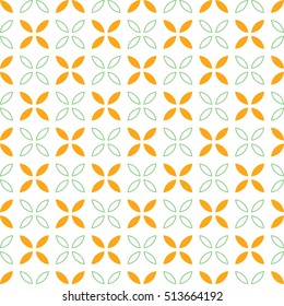 A seamless vector wallpaper made up of repeating circles. This geometric pattern would be ideal for use in textile design or wrapping paper.