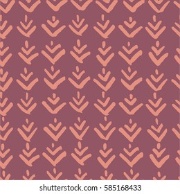 Seamless vector watercolor pattern with green elements for textile, ceramics, fabric, print, cards, wrapping