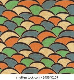 seamless vector waves texture