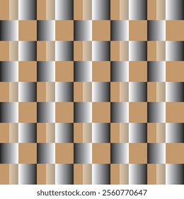 Seamless vector white brown background fabric pattern stripe unbalance stripe patterns cute vertical brown color tone stripes different size grid wallpape