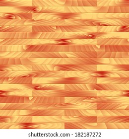 Seamless vector wood plank, brown texture background illustration