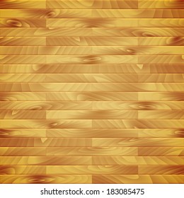 Seamless vector wood plank, brown texture background illustration