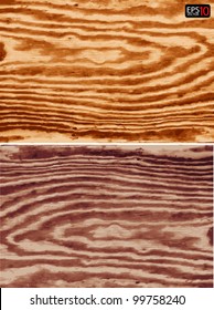 Seamless Vector Wood texture in 2 colors. Perfect material background template for design work