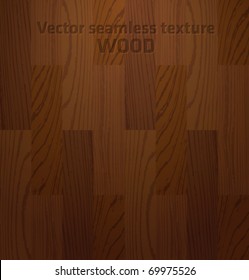 Seamless vector wooden texture