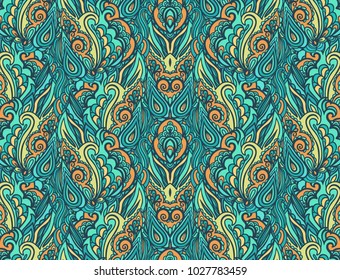 Seamless  vector woven pattern