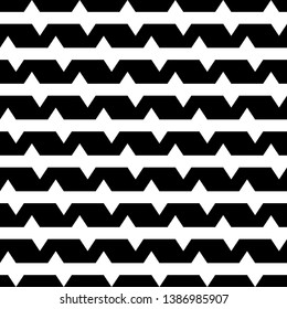 Seamless vector. Zigzag lines background. Jagged stripes pattern. Geometric waves ornament. Curves image.Wavy motif. Digital paper, textile print, web design, abstract backdrop