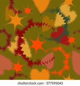 seamless vector,floral pattern,autumn leaves