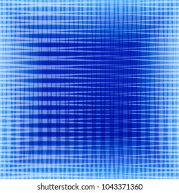 Seamless vectorial pattern abstract blue cage on blue and light blue background 