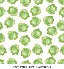 seamless vegetable food cabbage