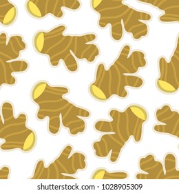 seamless vegetable food ginger