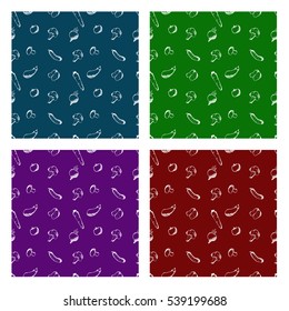 Seamless vegetable pattern