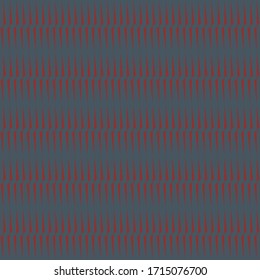 Seamless vertical blade of pattern vector. Design shape old red on old blue background. Design print for illustration, textile, wallpaper, background. Set 3